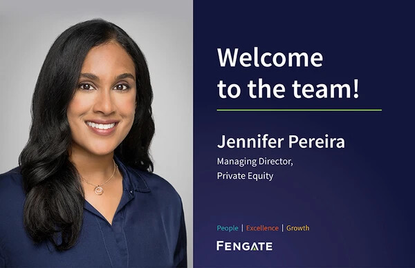 Fengate welcomes Jennifer Pereira as Managing Director, Private Equity