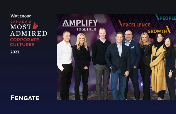Fengate named one of Canada’s Most Admired Corporate Cultures