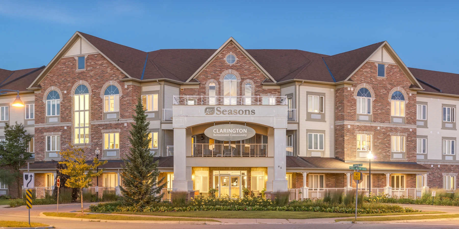Exterior view of Seasons Bowmanville in Canada