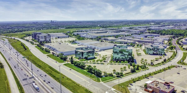 Arial view of Winston Park Drive Complex