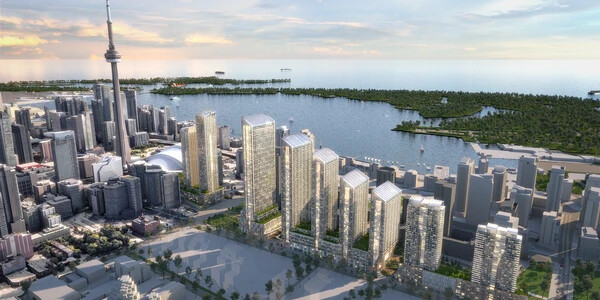 Rendering of Rail Deck Development