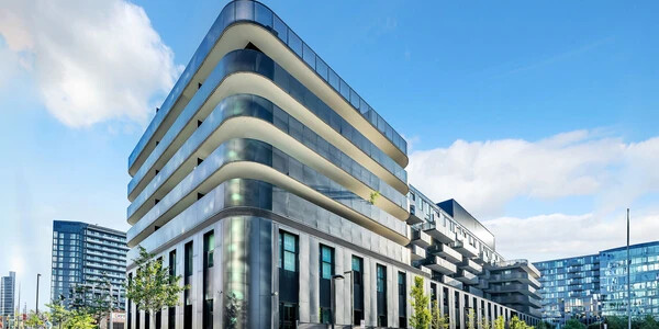 Exterior image of 20 Monte with perspective of the corner of the property