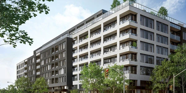 Exterior rendering of 500 Upper Wellington