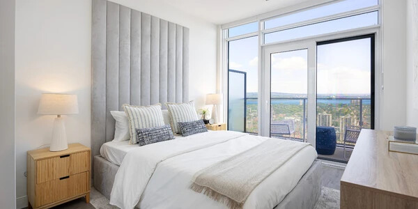 Suite bedroom at The King William