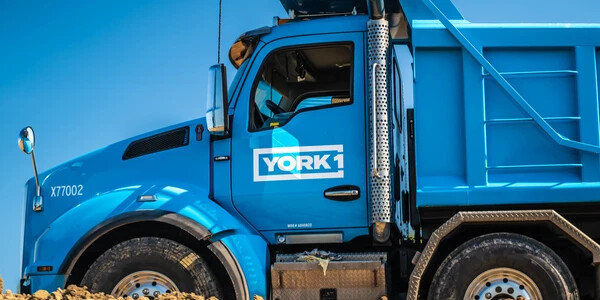 York1 truck close-up