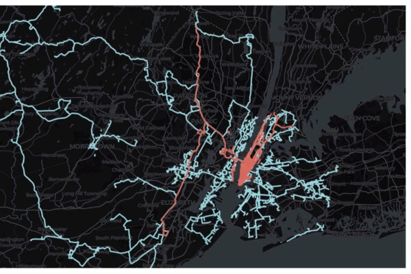 Pilot new network map