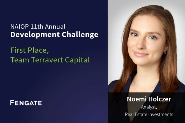 Noemi Holczer and team win NAIOP's 11th Annual Development Challenge