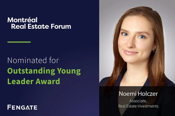 Noemi Holczer nominated for Outstanding Young Leader Award