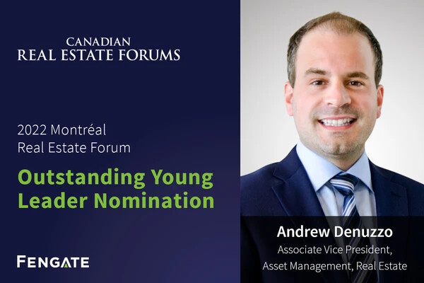 Andrew Denuzzo nominated for Outstanding Young Leader Award
