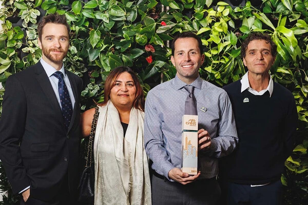 Fengate wins CREST Climate Champion Award for LiUNA Centre