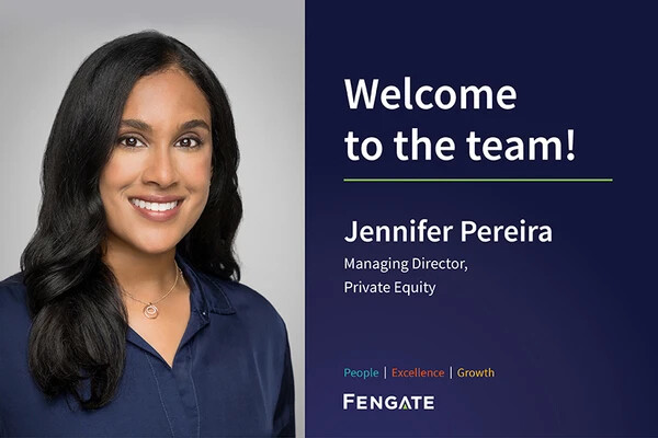 Fengate welcomes Jennifer Pereira as Managing Director, Private Equity