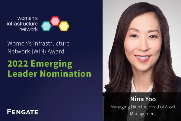 Nina Yoo nominated for the 2022 Women in Infrastructure Awards