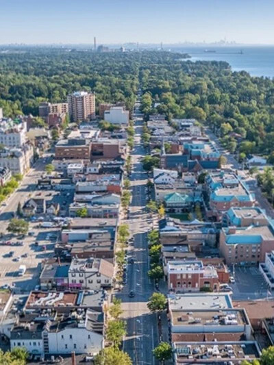 aerial view of Oakville