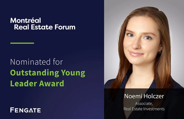 Noemi Holczer nominated for Outstanding Young Leader Award