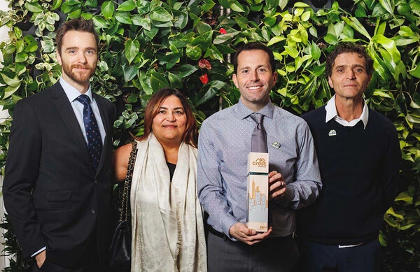 Fengate wins CREST Climate Champion Award for LiUNA Centre