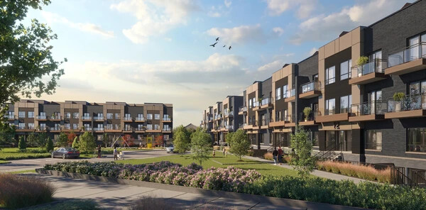 Brand new rentals at The Towns of Danforth welcome its first residents