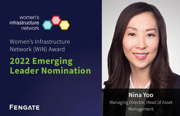 Nina Yoo nominated for the 2022 Women in Infrastructure Awards