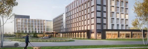 Rendering of 1105 McCraney residential development in Oakville