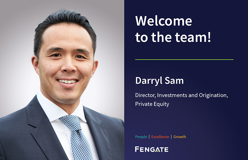 Darryl Sam - Investments and Origination Director