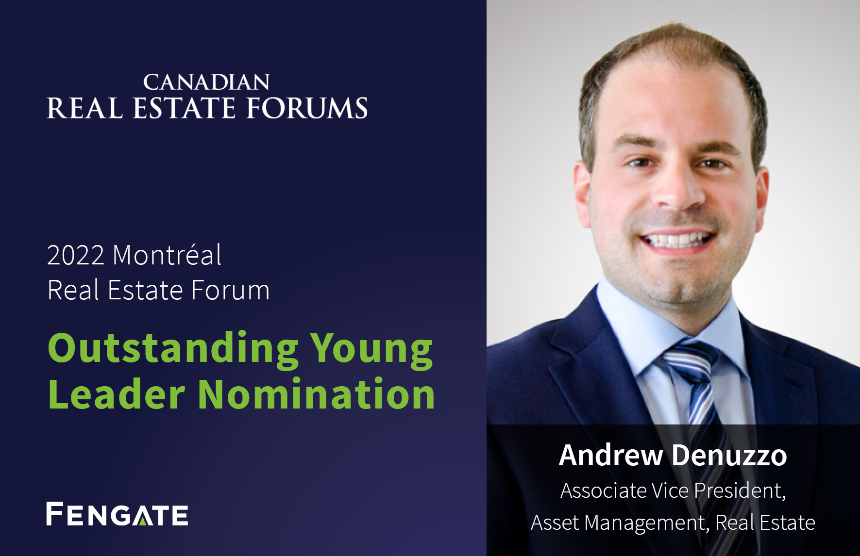 Andrew Denuzzo - Outstading Young Leader Nomination