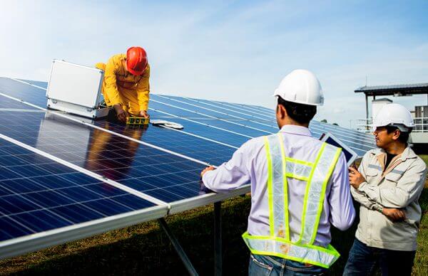 Solar Power Workers