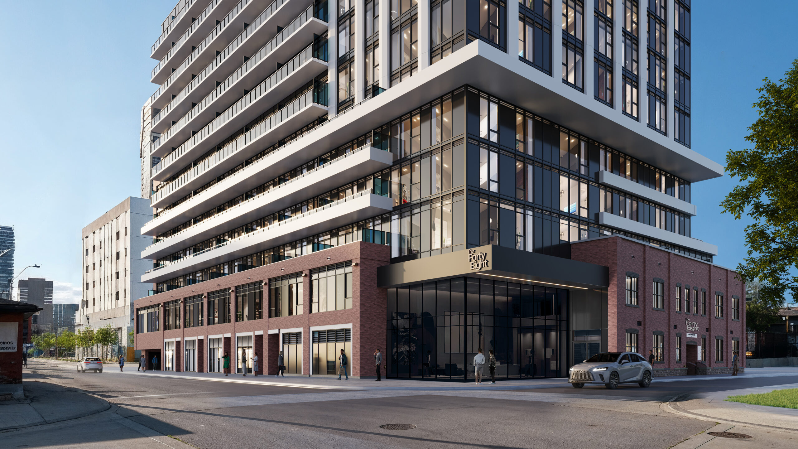 Rendering of The Forty-Eight, a new rental community in Hamilton